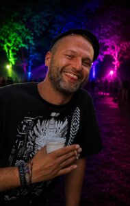 Axcidus press photo for Blackout Records, High Tech and Darkpsy artist from Germany